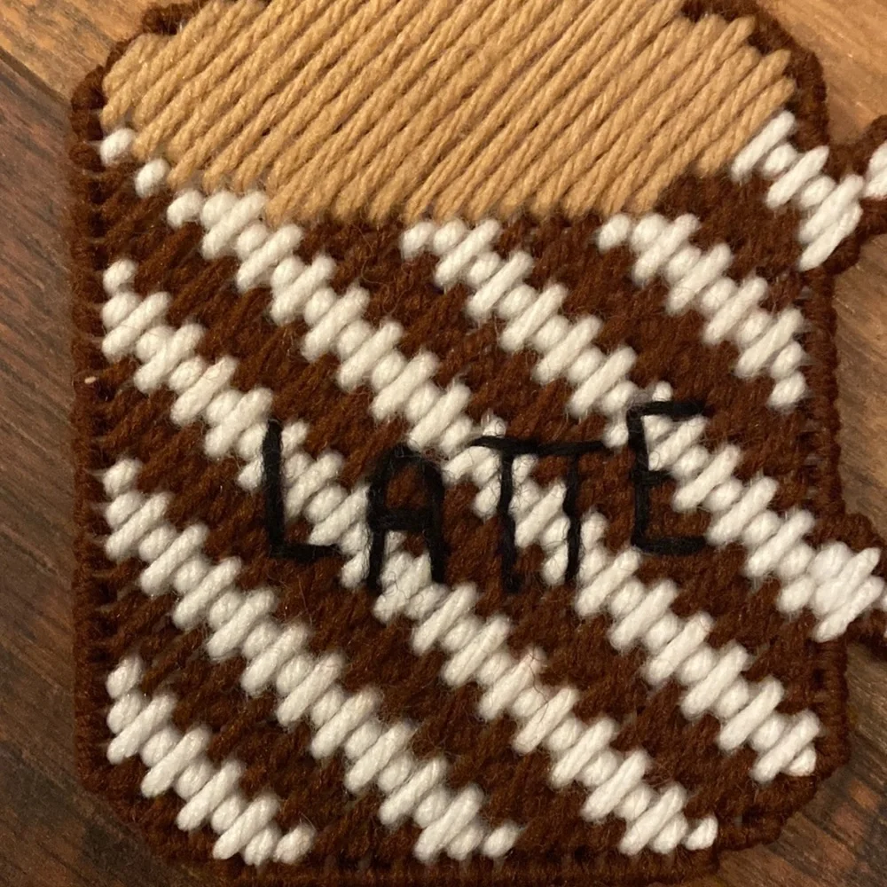 Handmade Coffee coasters and holder